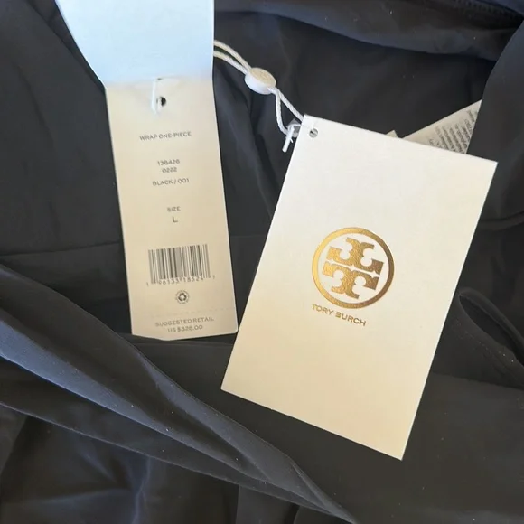Tory Burch Wrap One-Piece Swimsuit Size L
